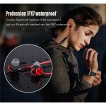 Wholesale Waterproof Sweat proof Wireless Sports Bluetooth Stereo Headset S91 (Black)